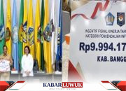 Bupati Banggai Terima Insentif Fiskal dari Pemerintah Pusat sebagai Penghargaan atas Pengendalian Inflasi Sebesar  9 Milyard
