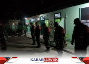 Koramil 1308-01/Luwuk Gencar Lakukan Patroli Malam untuk Ciptakan Keamanan dan Ketenangan