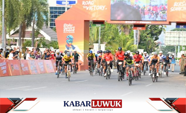 Gubernur Rusdy Mastura Resmi Buka Palu Sport Event,Kota Palu sambut Antusias Ribuan Peserta