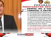 Persyaratan Baru SKCK,Bukti Kepesertaan Program JKN Wajib Dilampirkan