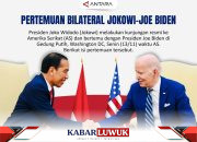 Pertemuan Bilateral Jokowi-Joe Biden