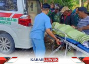 Tragedi Kecelakaan Maut di Desa Lontos, Pengendara Motor Tewas di Tempat