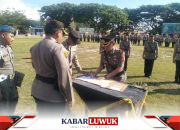 Kapolres Banggai Pimpin Sertijab Lima Pejabat Utama