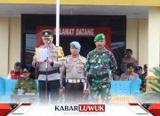 Polres Bangkep Gelar Apel  Pasukan Ops Lilin 2023 dan Pemusnahan Barang 