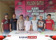 Terbongkar ! Gudang Pakan Ayam Simpan Sabu, Polsek Batui Tangkap 2 Pelaku
