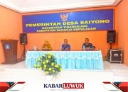 BLT-DD di Desa Saiyong Tahap Empat, Ringankan Beban Keluarga Penerima