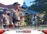 Puncak Prestasi Polres Banggai Kepulauan, Upacara Kenaikan Pangkat dan Penghargaan Personel Polri