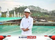 Jokowi Tinjau Pembangunan Sumbu Kebangsaan IKN