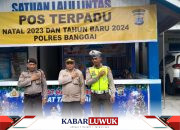 Polres Banggai Gelar Operasi Lilin Tinombala 2023 untuk Jamin Keamanan Nataru