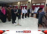 Awal Tahun 2024, Bupati Amiruddin Lantik Pejabat Eselon II Penguatan Regenerasi dan Pelayanan Publik