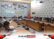 Rapat Strategis, Membahas Proyek Penambangan Batu Gamping di Kabupaten Banggai