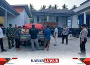 Logistik Pemilu DPC Presiden Tiba di Luwuk di Kawal Ketat Tim Satgas OMB Polres Banggai