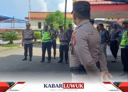Polres Bangkep Gelar Apel Pengecekan Personil Dalam Rangka Operasi Mantap Brata 2023-2024