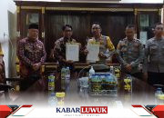 Pemda Bangkep Serahkan Hibah Rp. 5,5 Miliar Untuk Polres Bangkep Terkait Pengamanan Pilkada 2024