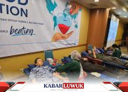 DSLNG Jakarta Gelar Donor Darah Massal, 113 Kantong Darah Terkumpul