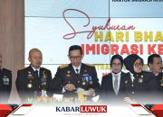 Syukuran Hari Bhakti Imigrasi Ke-74, Kemenkumham Sulteng Bersama Forkopimda Potong Tumpeng Bersama