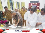Wakil Bupati Banggai Resmikan Gereja GKLB Siloam Hion sebagai Simbol Persatuan Umat