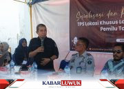 Ratusan Warga Binaan Lapas Luwuk Diberdayakan oleh KPU Banggai Melalui Sosialisasi Pemilu 2024