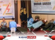Kantor Imigrasi Banggai Gelar Aksi Mulia, Donor Darah Sambut Hari Bhakti Imigrasi ke-74