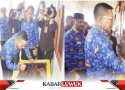 Perayaan HUT Kecamatan Moilong, Bupati Amirudin Resmikan Rumah Camat Sebagai Upaya Menuju Kecamatan Moilong Yang Maju dan Sejahtera