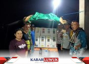 Selesai Pleno, Polisi Kawal Pergeseran Kotak Suara Dari PPK Ke KPU Banggai