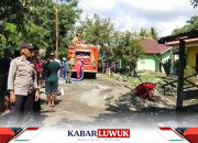 Kebakaran Melanda Rumah Petani di Banggai, Kerugian Capai Rp 90 Juta