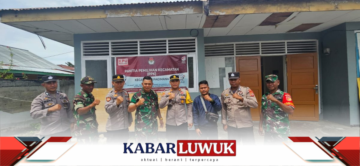 Polres Banggai, Kapolres Banggai, Perintahkan, Anggota, Jaga Ketat, Logistik Pemilu, PPK, Kabupaten Banggai,