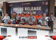 Konferensi Pers Polres Banggai, Penanganan Kasus Pengeroyokan Hingga Meninggalnya Korban