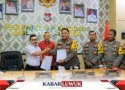 Kapolres Banggai dan Pemda Teken Perjanjian Hibah untuk Pengamanan Pilkada 2024