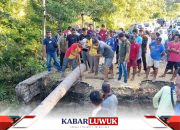 Kerusakan Parah Jembatan Pasca Banjir, Desa Samaku dan Toiba Terisolasi Butuh Perhatian Pemda