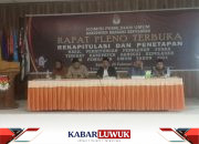 KPU Bangkep Gelar Rapat Pleno Terbuka Penetapan Hasil Suara Pemilu 2024