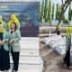 Ketua Dharma Wanita Lapas Kelas IIB Luwuk, Ny. Sumini Efendi, bersama para ibu-ibu PIPAS Lapas kelas IIb Luwuk.