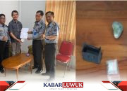 Upaya Penyelundupan Narkotika Gagal di Lapas Kelas IIB Luwuk,Petugas Berhasil Menggagalkan Modus Pelemparan