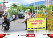 Aparat Polres Banggai Jaring Ratusan Pelanggar Dalam Operasi Keselamatan Tinombala 2024