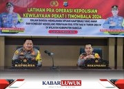 Polda Sulteng Gelar Latihan Pra Ops Pekat I Tinombala 2024 untuk Ciptakan Kondisi Aman Menjelang Ramadhan