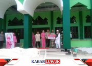 Polres Bangkep Salurkan Bansos 24 Sak Semen Untuk Pembangunan Masjid Al-Mubarak