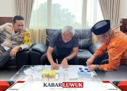 Kapolres Bangkep dan Bupati Balut Teken NPHD Untuk Pengamanan Pilkada 2024