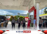 Polres  Bangkep Gelar Patroli SPBU untuk Jaga Kualitas dan Keamanan BBM