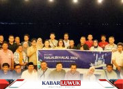DSLNG Gelar Halalbihalal Bersama Jurnalis Banggai dan Komunitas Relawan