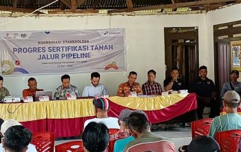 Pertamina EP Donggi Matindok Field Gandeng Pemerintah Desa Kamiwangi Sosialisasikan Perkembangan Sertifikasi Tanah