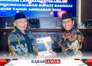 DPRD Banggai Gelar Rapat Paripurna,LKPJ Bupati TA 2023 Diterima
