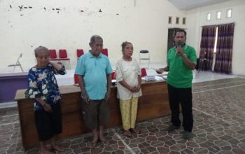 Desa Gansal Kecamatan Tinangkung Selatan Kabupaten Banggai Salurkan BLT DD Tahap Satu