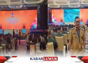 Bupati Banggai Hadiri Rakornas PB 2024,Sinergi Teknologi dan Kolaborasi Hadapi Bencana