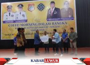 Disnakertrans Banggai Gelar Coffe Morning di Hari Buruh