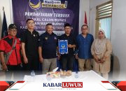 Herwin Yatim Resmi Ambil Formulir di Partai Nasdem Sebagai Calon Bupati Banggai