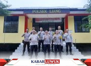Tim Asistensi dari Direktorat Bimas Polda Sulteng Berkunjung ke Polsek Liang