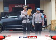 Kapolres Bangkep Anjurkan Pembacaan Shalawat dan Asmaul Husna setiap Apel Pagi