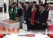 KPU Bangkep Gelar Pelantikan Anggota Panitia Pemilihan Kecamatan (PPK) Se-Bangkep