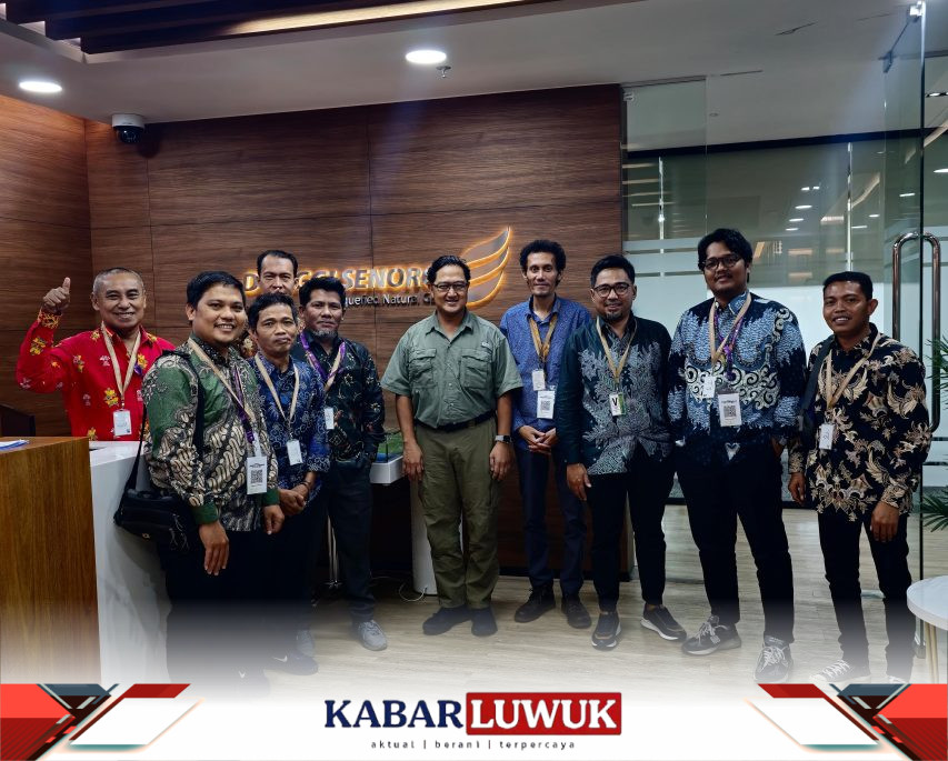 Delapan jurnalis yang mewakili sejumlah organisasi jurnalis dan media dari Palu, Sulawesi Tengah, menyempatkan diri mengunjungi Kantor Pusat PT Donggi-Senoro LNG (DSLNG)
