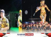 Meriahnya Penutupan Festival Ogoh-Ogoh dan Festival Budaya oleh Bupati Banggai